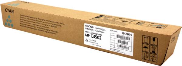 Ricoh - Cyan - original - Tonerpatrone - für Nashuatec MP C3502