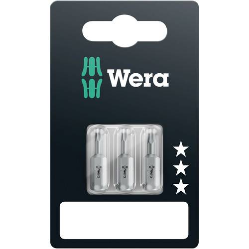Wera 840/1 Z Set SB SiS Sechskant-Bit 4 mm, 5 mm, 6 mm Werkzeugstahl legiert, zähhart D 6.3 3 St.