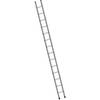 MUNK Günzburger Steigtechnik 11151 Aluminium Anlegeleiter Arbeitshöhe (max.): 5.3 m Silber 7.6 kg