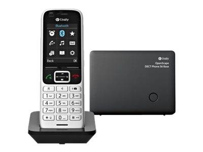 Unify OpenScape DECT Phone S6 Base - Schnurlostelefon - mit Bluetooth-Schnittstelle mit Rufnummernanzeige - ECO DECT - S-0