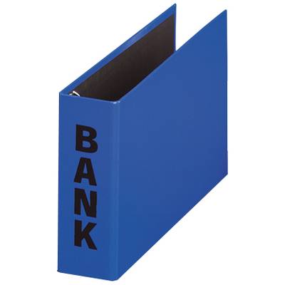 Bankordner Basic Colours A5 quer blau
