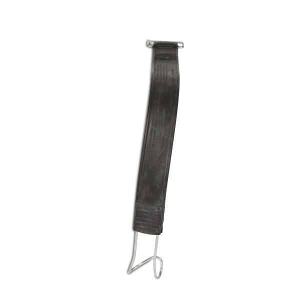 Spanngurt Gum.m.1 Haken/1 Schnalle f.Rollbehälter B.720mm