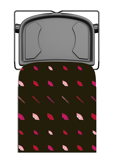 LauraStar Comfortboard Lips, Baumwolle, Mehrfarbig, 1200 x 380 mm, 95 cm, 7,5 kg, 250 x 390 mm-1