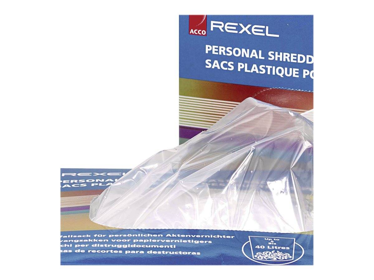 Rexel Shredder Waste Sack - Müllbeutel (Packung-3