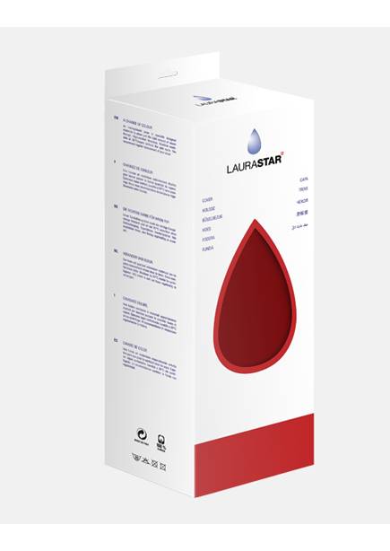 LauraStar Mycover Red, Baumwolle, Polyester, Rot, 1270 x 495 mm, Laurastar Go +, Laurastar Go, Magic Evolution II, Premi-3