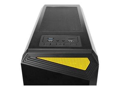 Antec NX100 - Tower - ATX - ohne Netzteil - Gelb-2
