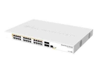 MikroTik Cloud Router Switch CRS328-24P-4S+RM - Switch - L3 - managed - 24 x 10/-1