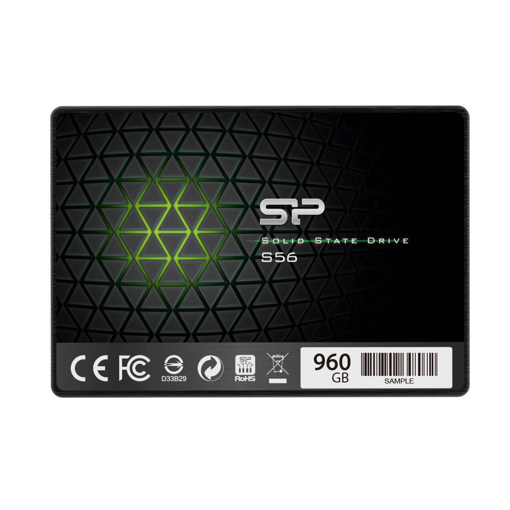 SILICON POWER Slim S56 - 120 GB SSD - intern - 2.5"" (6.4 cm)-1