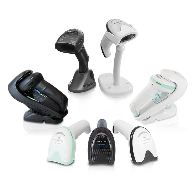 Datalogic Gryphon I GD4520 - High Density (HD) - Kit - Barcode-Scanner - Handger-1