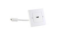 HDMI Wanddose 1xHDMI Buchse mit Kabelverlängerung-1