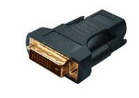 Adapter HDMI-Buchse / DVI-D (24+1) Stecker verg.-1