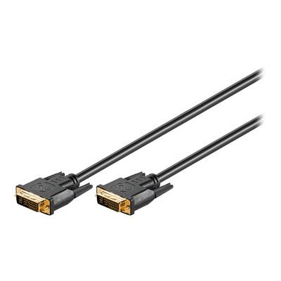 Wentronic goobay - DVI-Kabel - Dual Link - DVI-I (M) bis DVI-I (M)