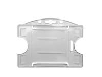 Evolis IDP 64 - Namensschildhalterung - für 86 x 54 mm - halbdurchsichtig (Packung mit 100)-1