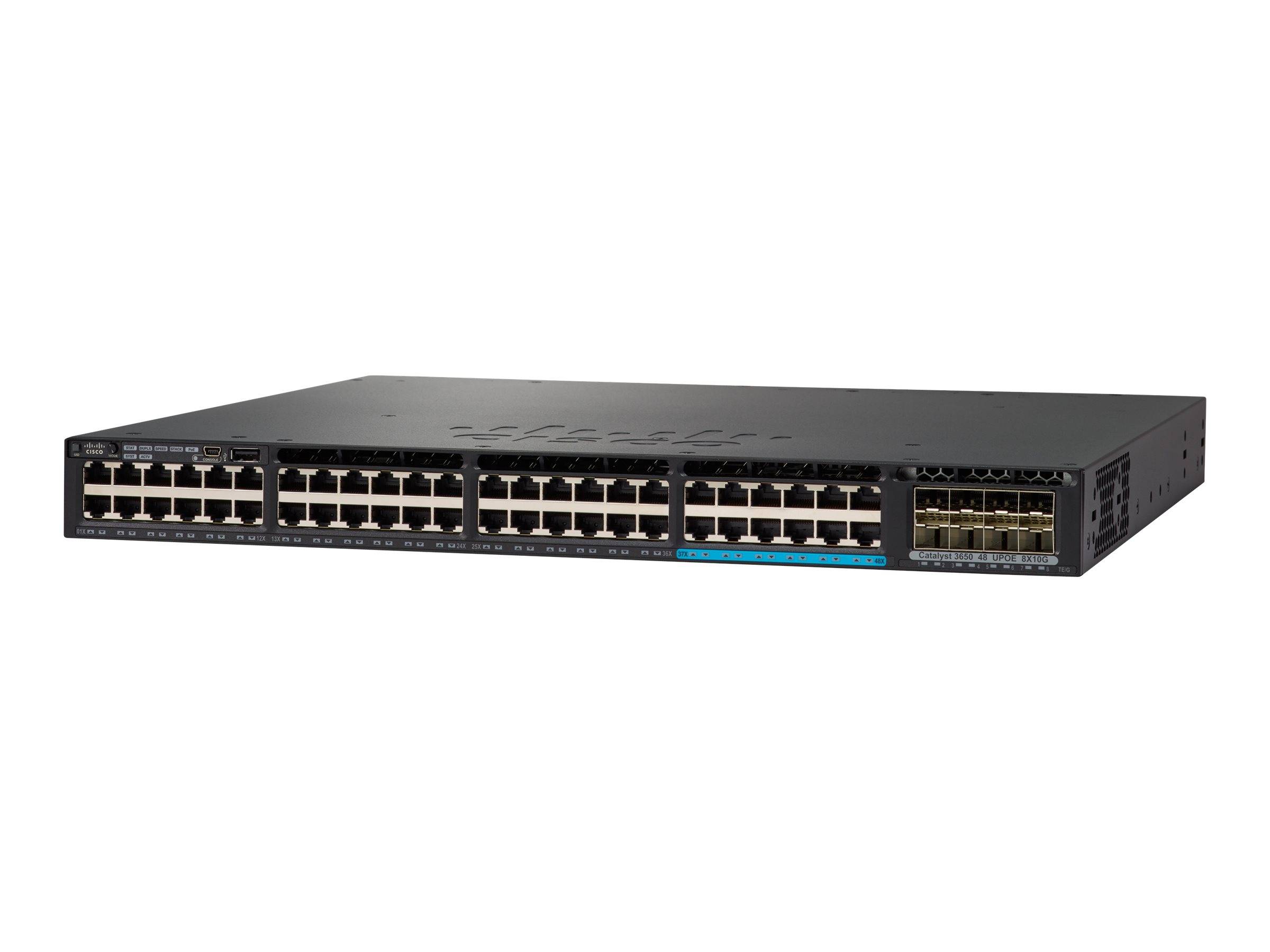 Cisco Catalyst 3650-12X48UR-L - Switch - L3 - managed - 36 x 10/100/1000 (UPOE)-0