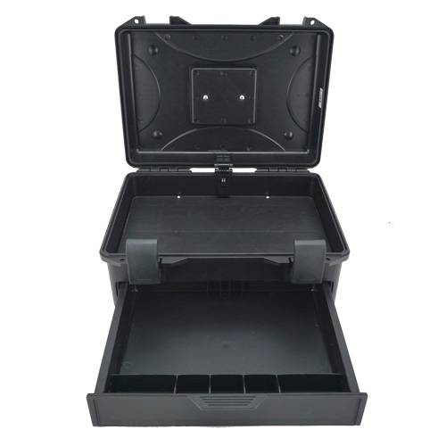 SINORA Koffer 04434-20BK-E mit Schublade-0