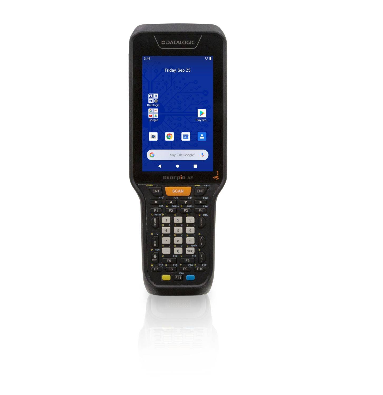 Datalogic Skorpio X5 - Datenerfassungsterminal - robust - Android 10 - 64 GB - 10.9 cm (4.3"")-3