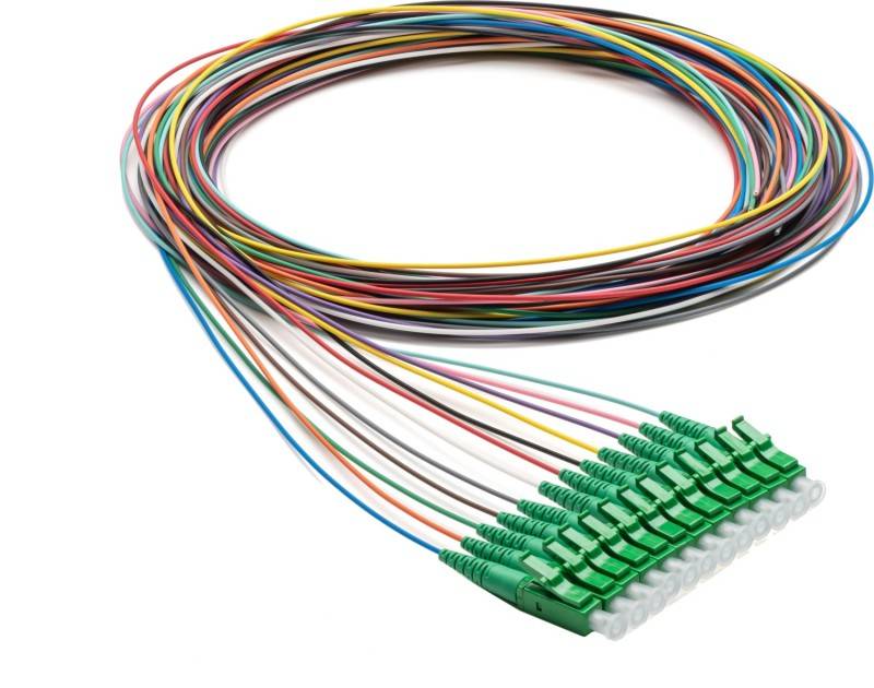 Corning Aderpigtail 2M LC-APC gelb 1091458-1