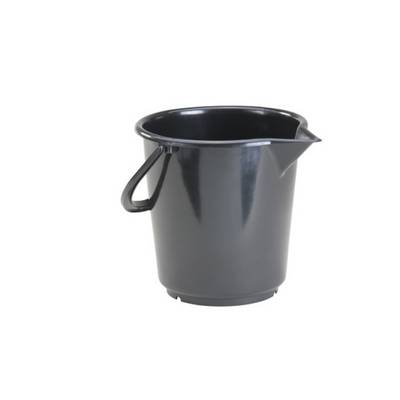 Eimer HDPE schwarz 942200 17 Liter mit Ausguss-0