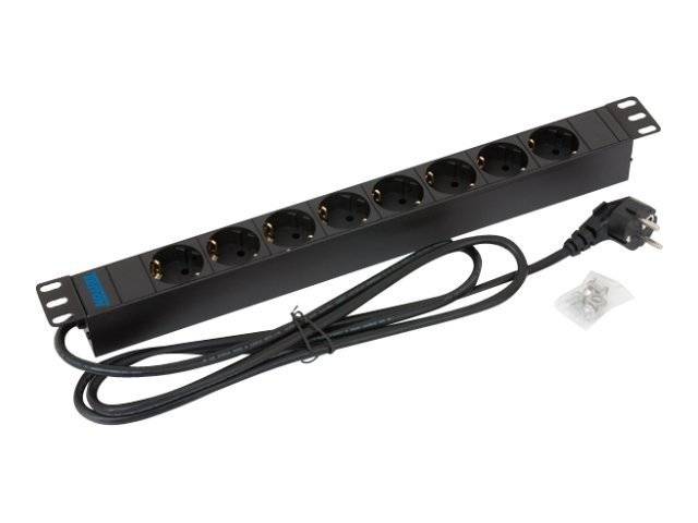 Triton RAB-PD-X02-A1 - Steckdosenleiste (Rack - einbaufähig) - Wechselstrom 230 V - Eingabe, Eingang DIN - Ausgangsansch-1