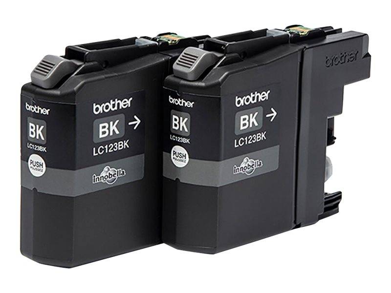 Brother LC123BK - 2er-Pack - Hohe Ergiebigkeit-2
