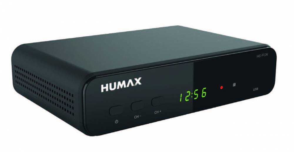 Humax HD Fox, Kabel, Satellit, Full HD, 576i,576p,720p,1080i,1080p, 128 MB, 8 MB, Schwarz-0