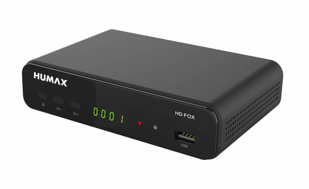 Humax HD Fox, Kabel, Satellit, Full HD, 576i,576p,720p,1080i,1080p, 128 MB, 8 MB, Schwarz-2