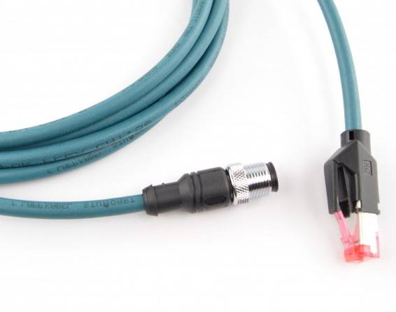 Datalogic - Netzwerkkabel - M12 (4-polig) (M) zu M12 (4-polig) (M) - 1 m-1