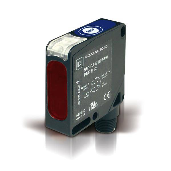 Datalogic S60-PL-5-C01-PP, Schwarz, Acrylnitril-Butadien-Styrol (ABS), IP67, 15 mm, 50 mm, 50 mm