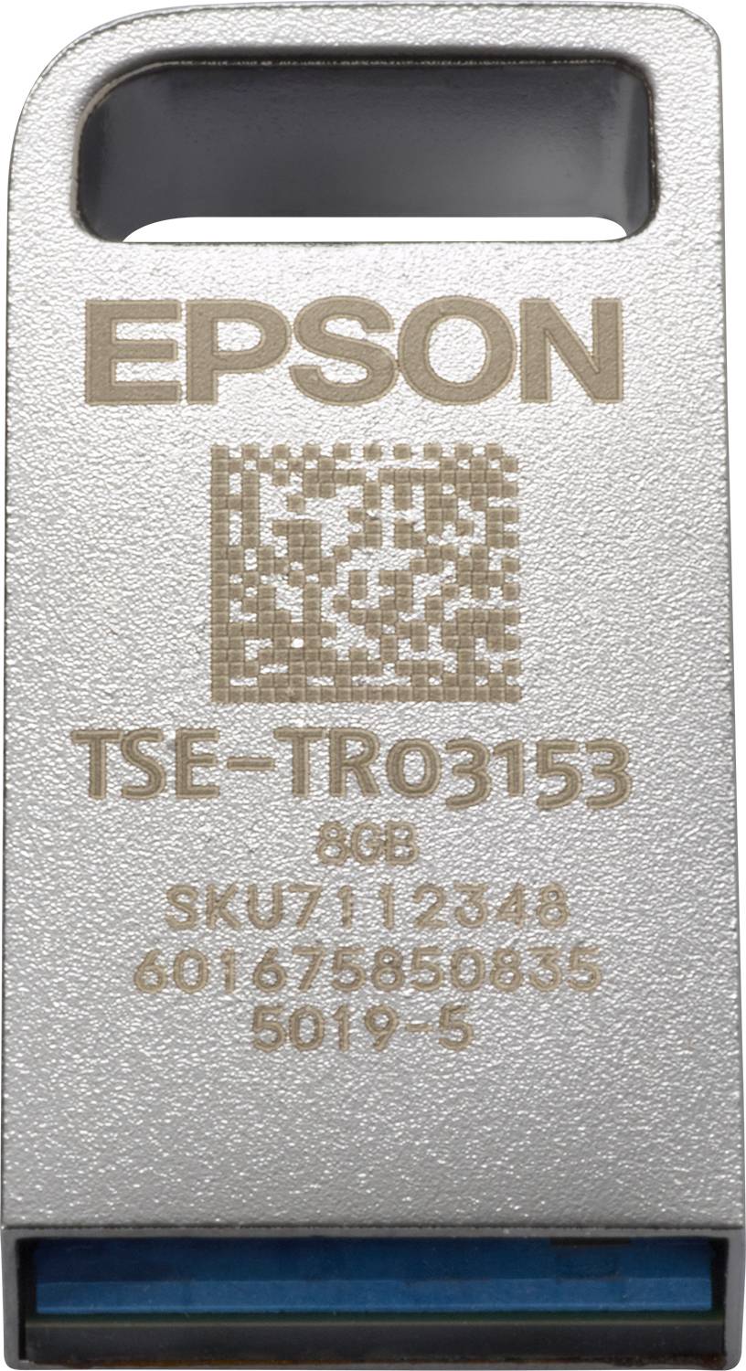Epson Technical Security Module (TSE) for Germany (USB) 5 years, 8 GB, USB Typ-A, Ohne Deckel, Silber-0