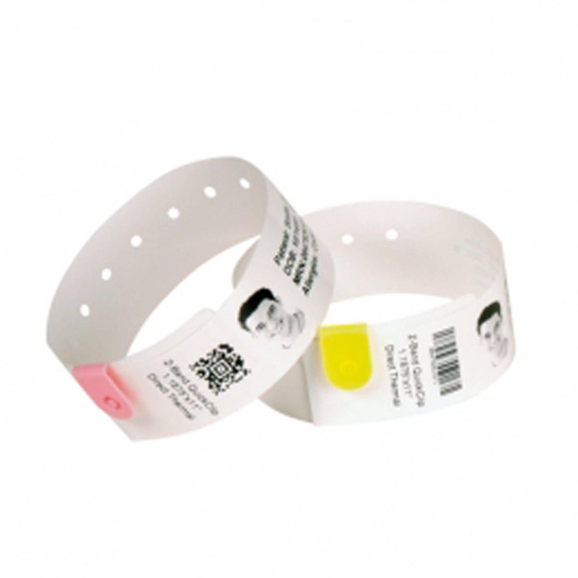 Zebra Z-Band Direct - Polypropylen (PP) - permanenter Acrylklebstoff - perforier-0