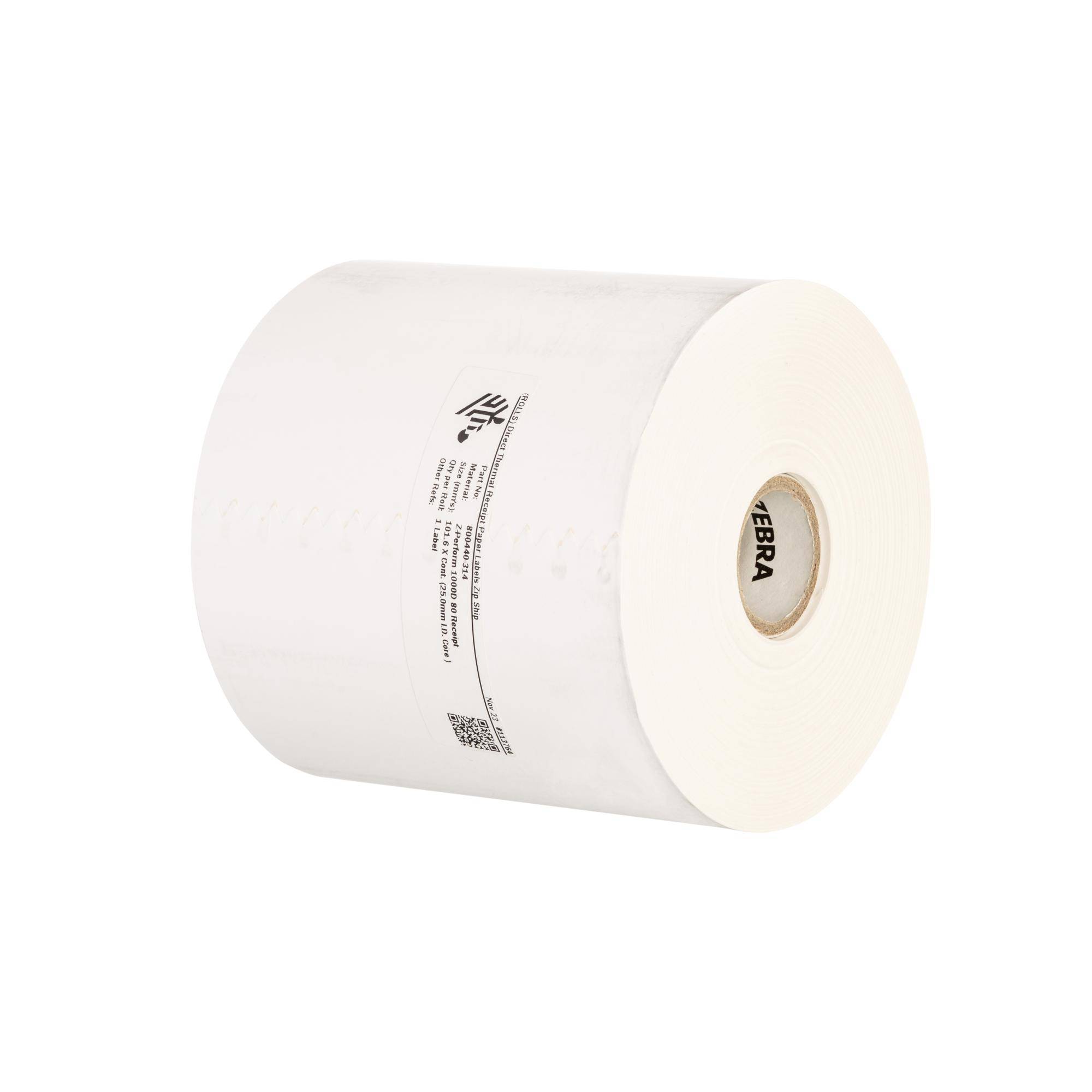 Zebra Z-Perform 1000D 80 Receipt - Weiß - Rolle (10,2 cm x 27,4 m)-0