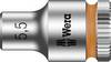 Wera 8790 HMA 05003504001 Außen-Sechskant Steckschlüsseleinsatz 5.5 mm 1/4" 5.5 mm 1/4" (6.3 mm)