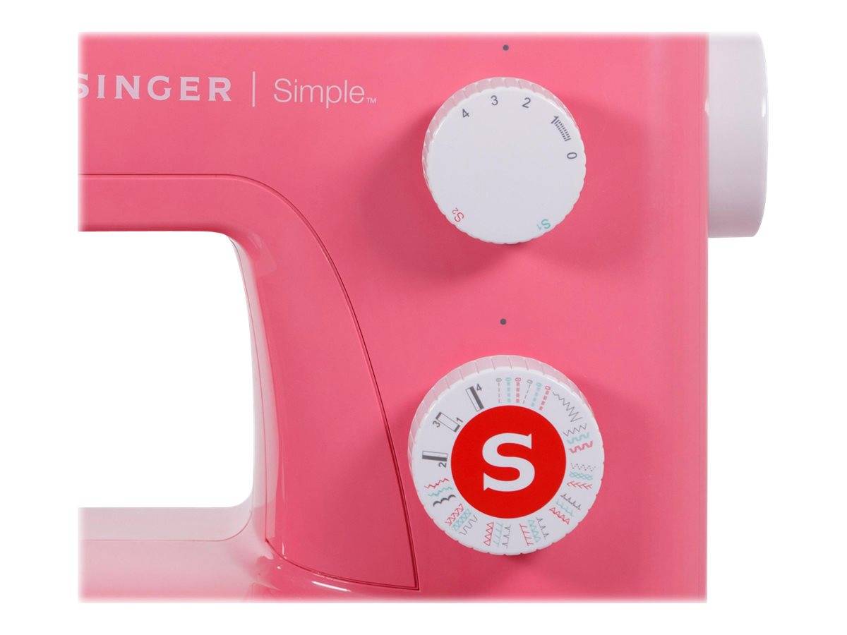 Singer Freiarmnähmaschine Simple 3223R Rot-3