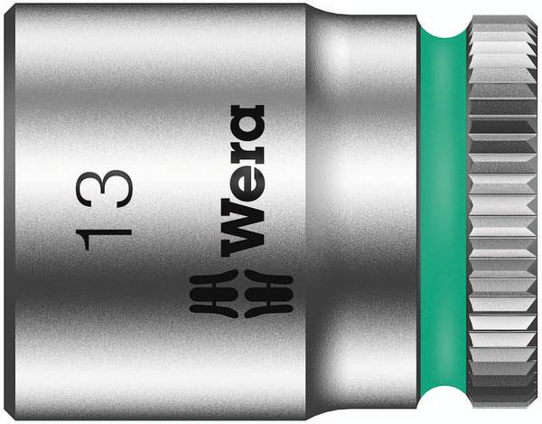 Wera 8790 HMA 05003512001 Außen-Sechskant Steckschlüsseleinsatz  13 mm 1/4"    1/4" (6.3 mm)