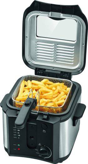 Clatronic FR 3649 Fritteuse 2.5 l 1600 W Schwarz-3