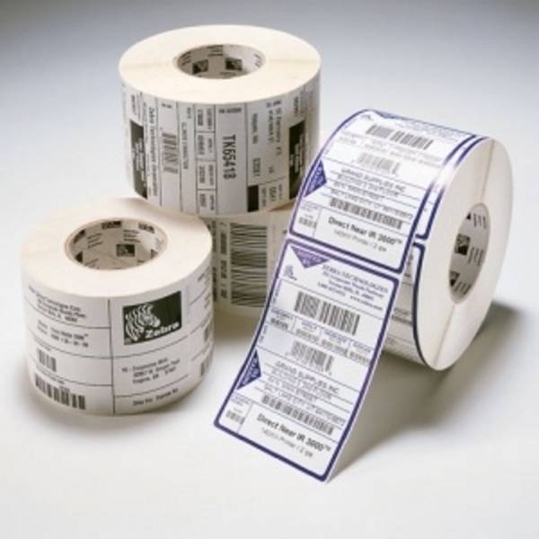 Zebra Z-Ultimate 3000T - Polyester - glänzend - permanenter Klebstoff - weiß - 50.8 x 101.6 mm 10960 Etikett(en) (4