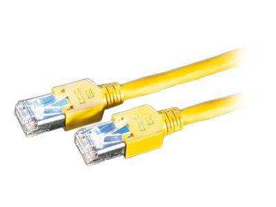 DÄTWYLER Patchkabel Cat.5e (Class D) S/UTP, CU 5502 flex PVC, Hirose TM11, gelb, 5 m-3