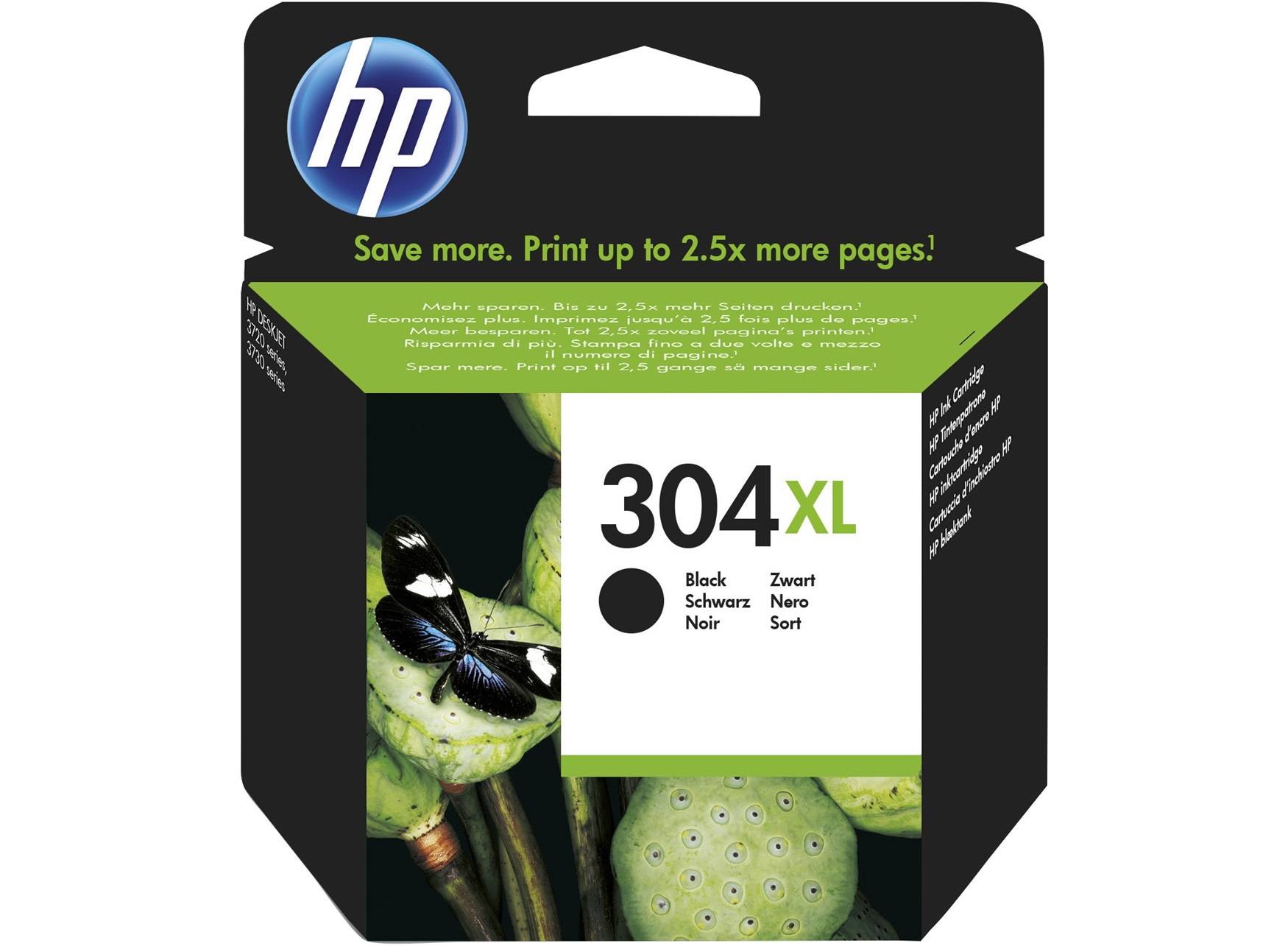 HP 304XL - Hohe Ergiebigkeit - Schwarz - Original-1