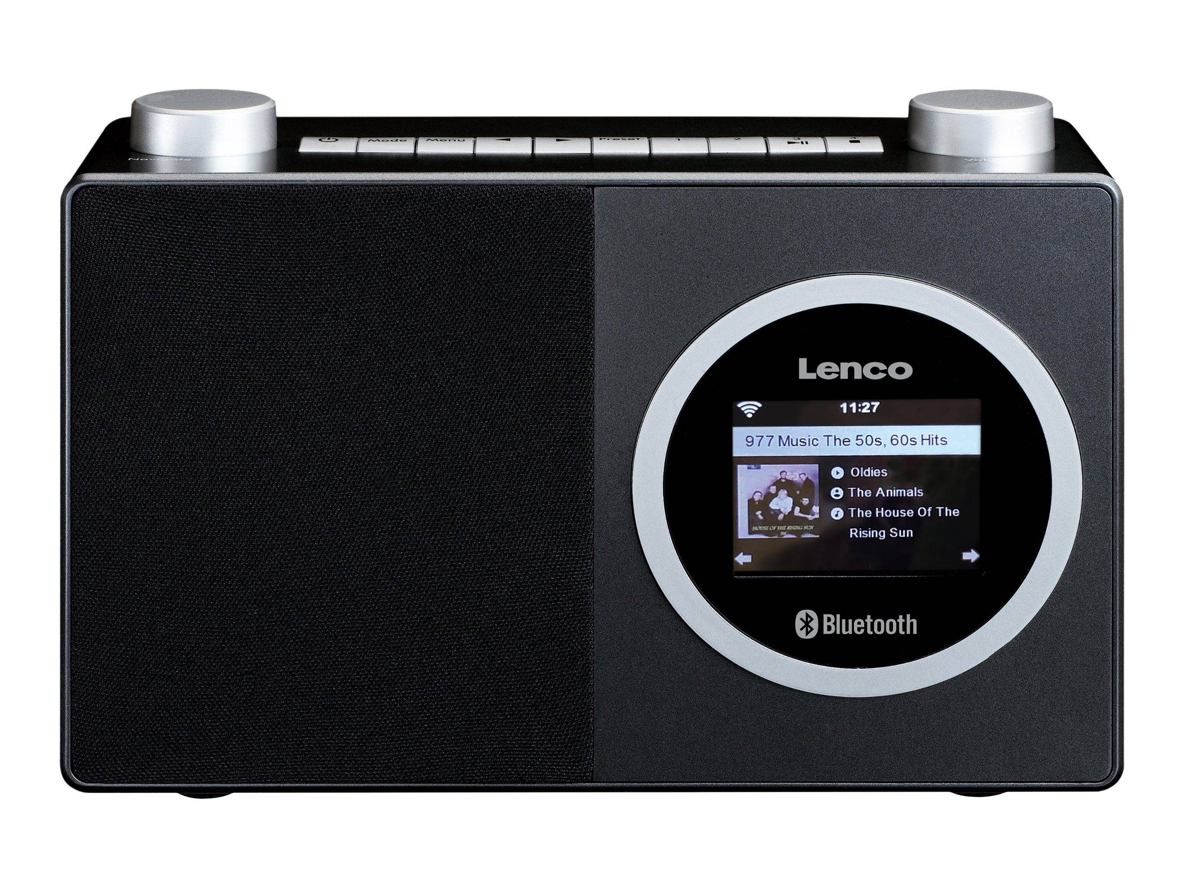 Lenco DIR-70 - Netzwerk-Audio-Player - 3 Watt (Gesamt) - Schwarz-1