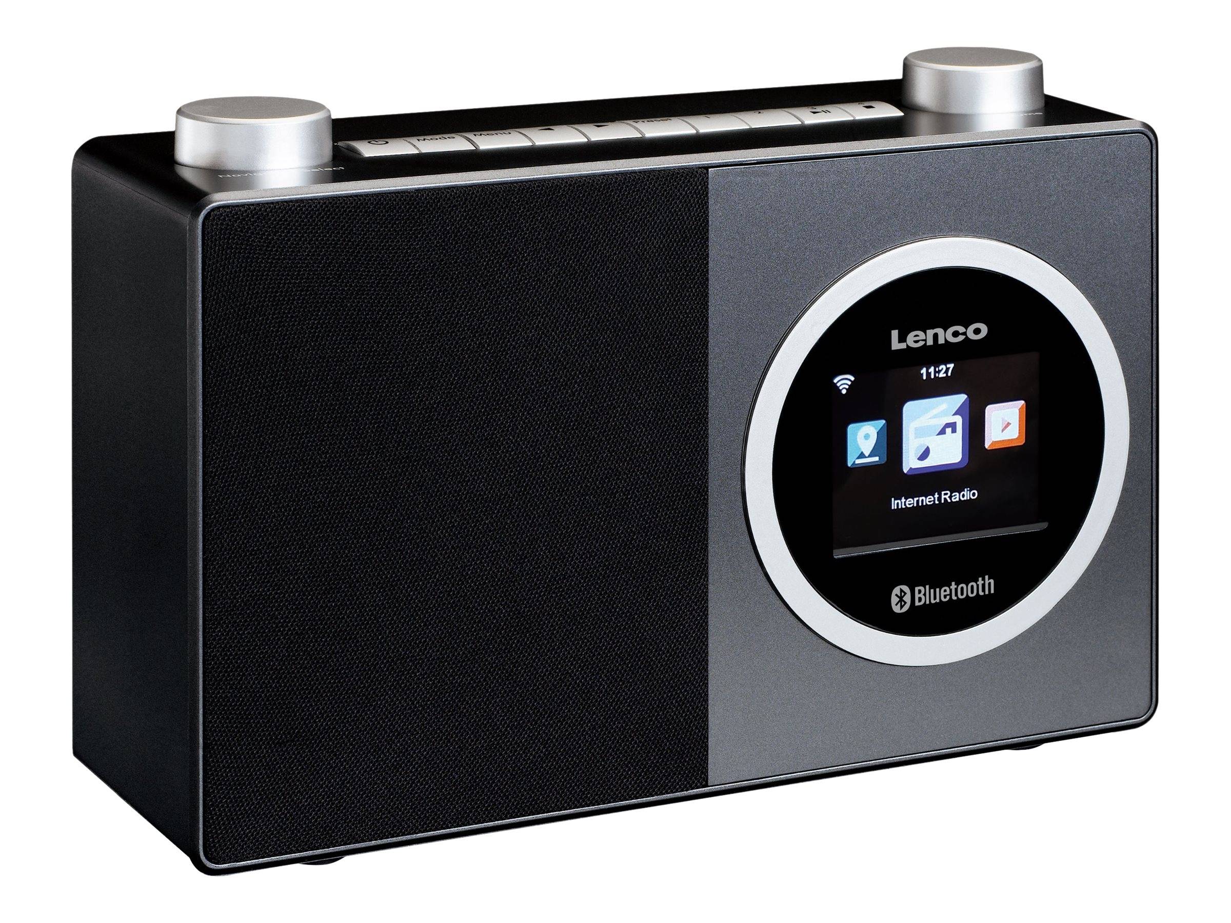 Lenco DIR-70 - Netzwerk-Audio-Player - 3 Watt (Gesamt) - Schwarz-3