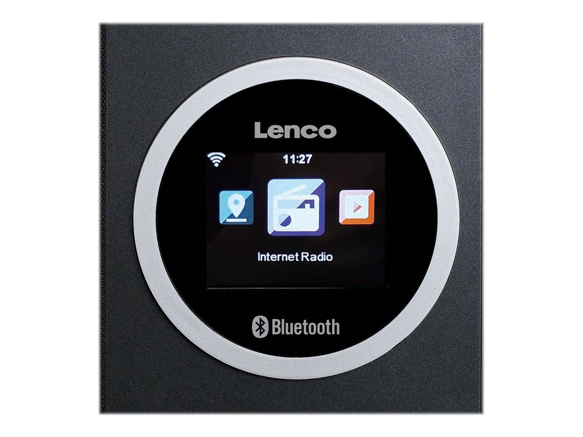 Lenco DIR-70 - Netzwerk-Audio-Player - 3 Watt (Gesamt) - Schwarz-4