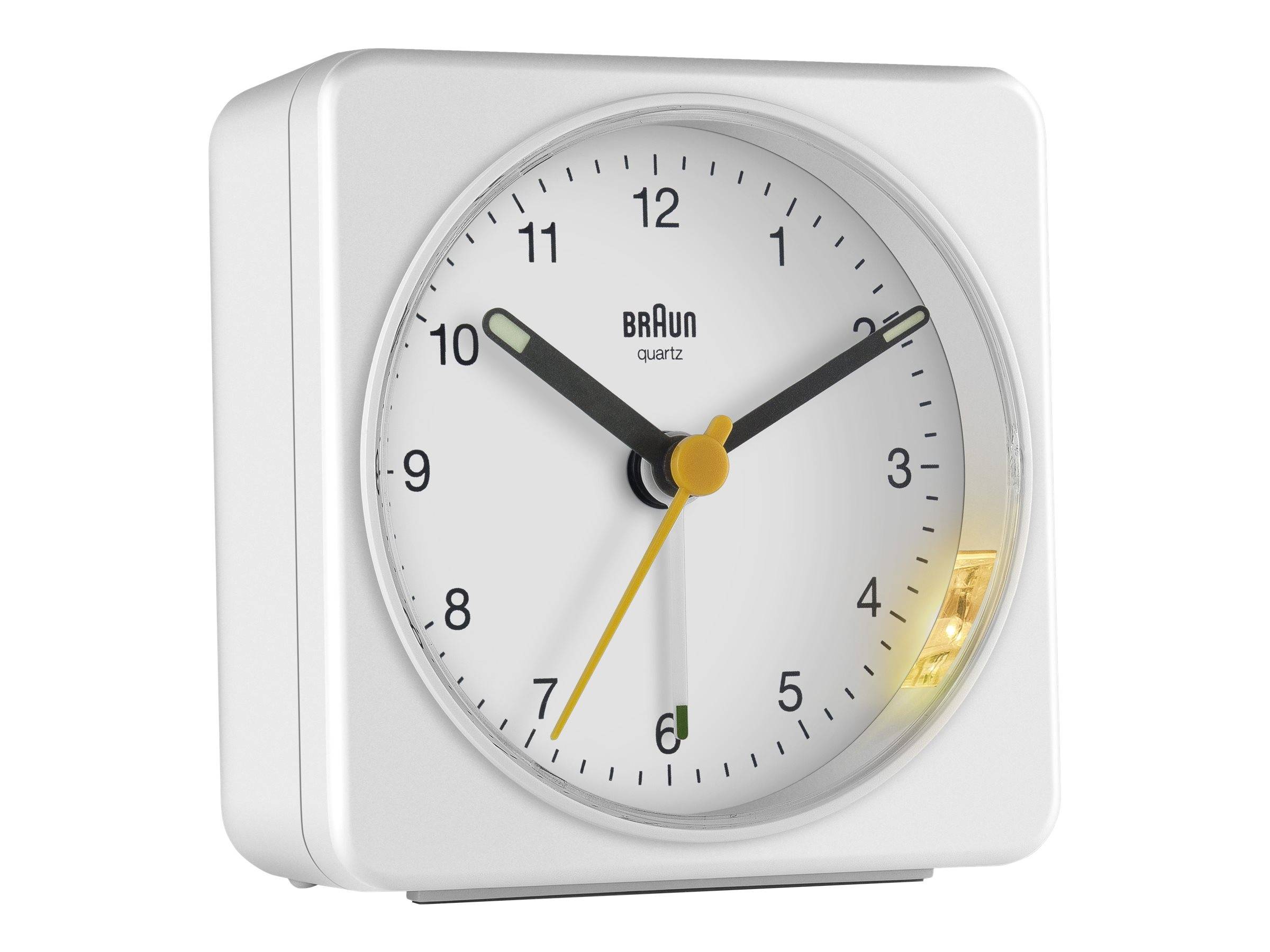 BC03W - Wecker - viereckig - Quarz - Schreibtisch-2
