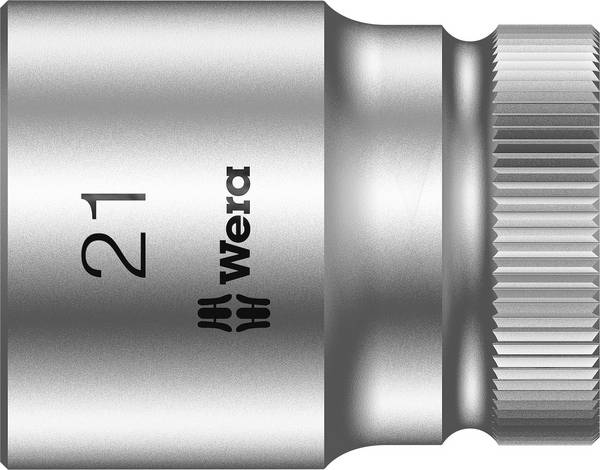 Wera 8790 HMC 05003612001 Außen-Sechskant Steckschlüsseleinsatz  21 mm  SW 21   1/2" (12.5 mm)