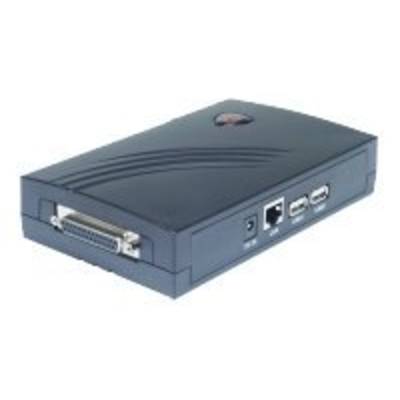 Longshine LCS-PS112 - Druckserver - USB/parallel - 10/100 Ethernet