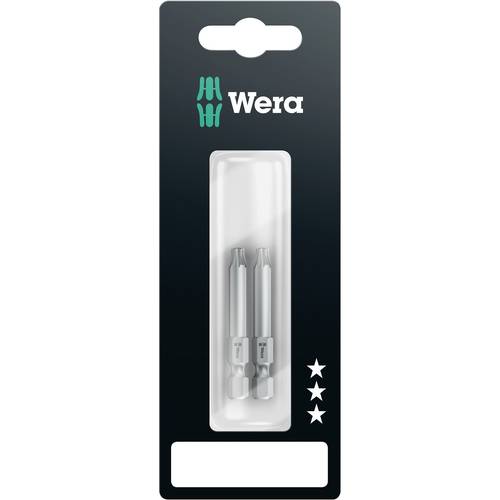 Wera 867/4 Z 50mm SB SiS 05073721001 Torx-Bit T 15 Werkzeugstahl legiert, zähhart F 6.3 2 St.