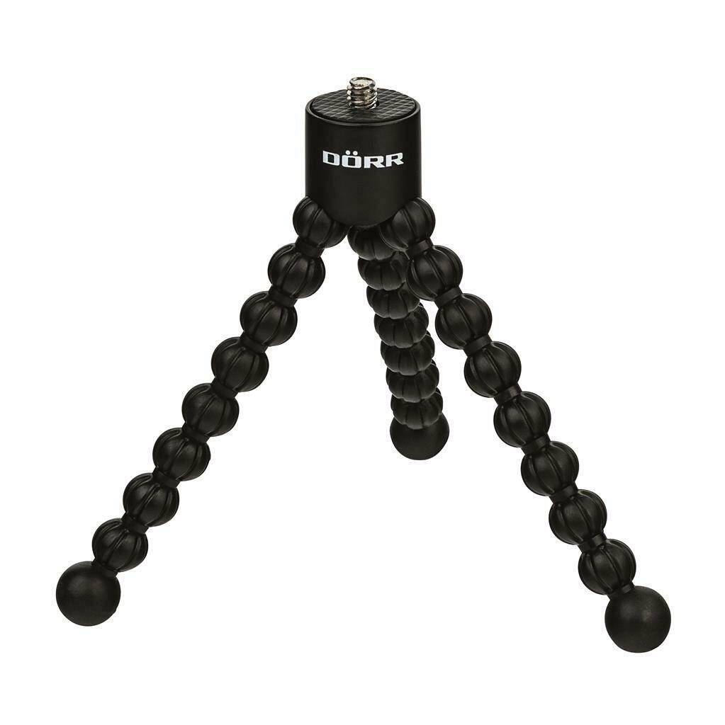 Mini Stativ TRIFLEX Schwarz fuer Digitalkameras und Actioncams-0