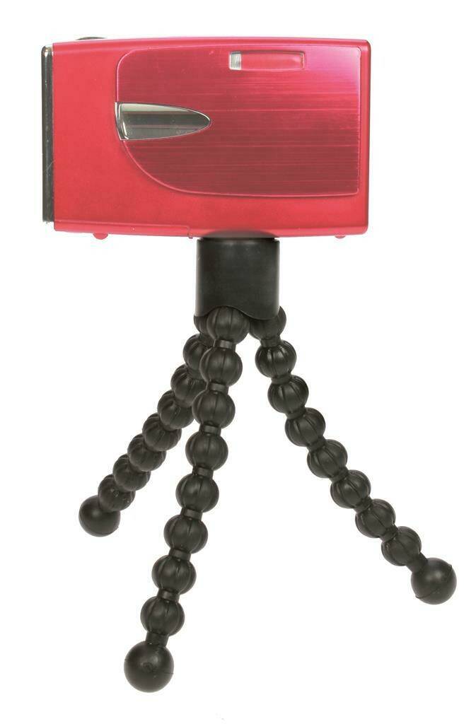 Mini Stativ TRIFLEX Schwarz fuer Digitalkameras und Actioncams-1