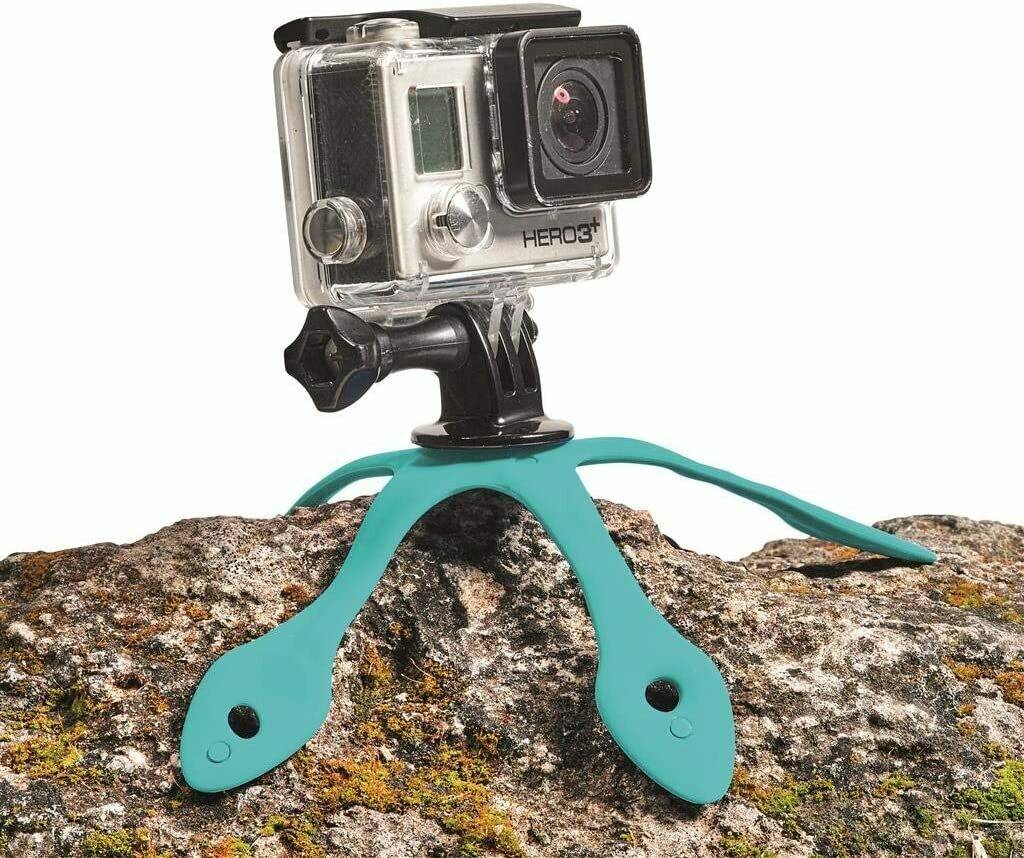 Flexible Tripod Splat Glow BLAU fuer Actioncams und kleine Digitalkameras-1