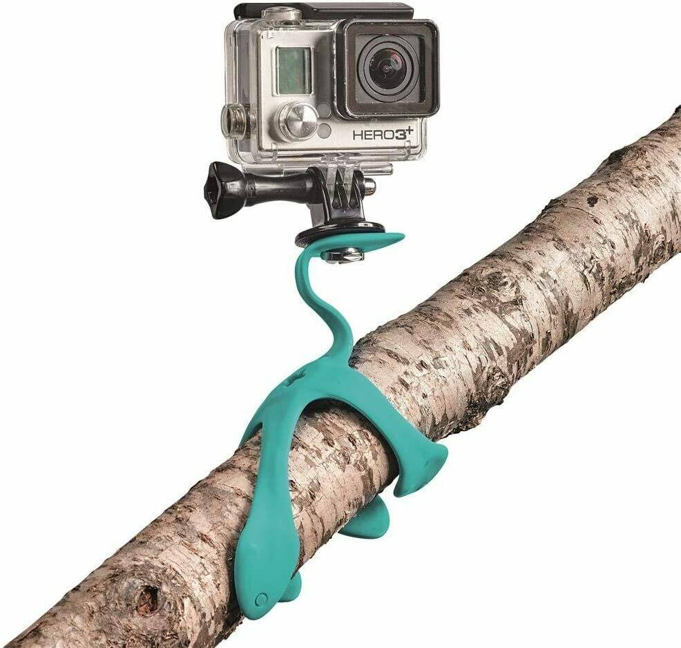 Flexible Tripod Splat Glow BLAU fuer Actioncams und kleine Digitalkameras-2