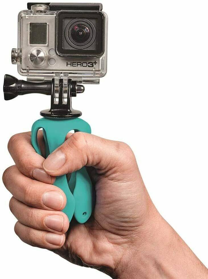 Flexible Tripod Splat Glow BLAU fuer Actioncams und kleine Digitalkameras-3